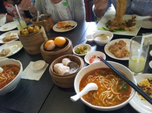 Thank you to Derek and Ser Wee at AST for the delicious dim sum, spicy noodles, and those amazing buns at C-Jade!! 