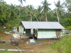 a traditional kampong house 