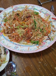 Lo Hei (post-tossing)